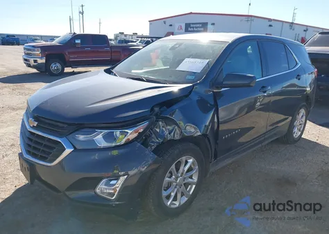2020 Chevrolet Equinox Fwd Lt 1.5L Turbo из США, поврежденный, VIN 2GNAXKEV9L6195745